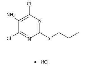 4,6-Dichloro-2-propylthiopyrimidine-5-amine hydrochloride