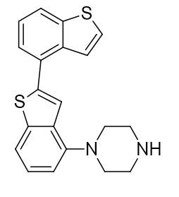 1-([2,4'-bibenzo[b]thiophen]-4-yl)piperazine