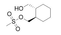 ((1R,2R)-2-(hydroxymethyl)cyclohexyl)methyl methanesulfonate