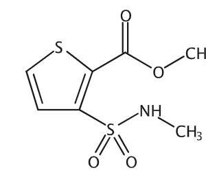 Methyl 3-[(Methylamino)Sulfonyl]-2-Thiophenecarboxylate