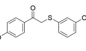 1-(4-Methoxyphenyl)-2-[(3-Methoxyphenyl)Thio]Ethanone
