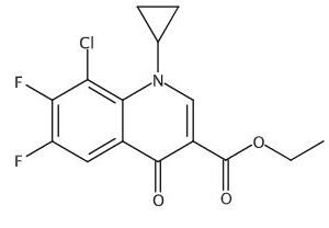 ethyl 8-chloro-1-cyclopropyl-6,7-difluoro-4-oxoquinoline-3-carboxylate