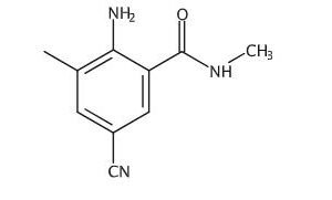2-Amino-5-cyano-N,3-dimethylbenzamide
