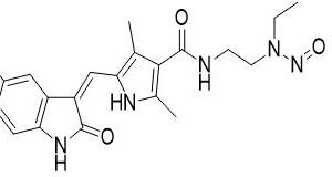 Sunitinib Desethyl Nitroso Impurity (Mixture of Rotamers)