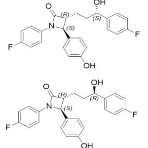 Ezetimibe and Ezetimibe (RRS) Isomer Impurity Mixture