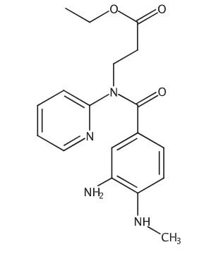 N-[3-Amino-4-(methylamino)benzoyl]-N-2-pyridinyl-beta-alanine Ethyl Ester