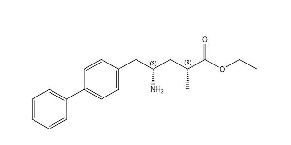 (2R,4S)-4-Amino-5-(biphenyl-4-yl)-2-methylpentanoic Acid Ethyl Ester