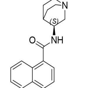 N-(3S)-1-Azabicyclo[2.2.2]oct-3-yl-1-naphthalenecarboxamide