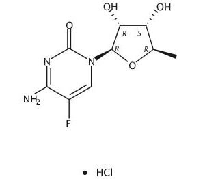 Capecitabine EP Impurity A ( Hydrochloride )