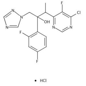 Rac-6-Chloro Voriconazole Hydrochloride