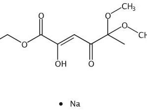Sodium (Z)-ethyl 2-hydroxy-5, 5-dimethoxy-4-oxohex-2-enoate