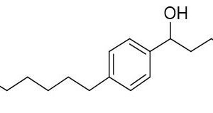 1-(4-heptylphenyl)-3-nitropropan-1-ol