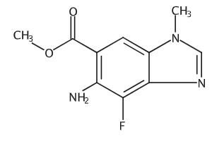 Methyl 5-amino-4-fluoro-1-methyl-1H-benzo[d]imidazole-6-carboxylate