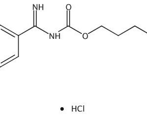 Hexyl ((4-aminophenyl)(imino)methyl)carbamate Hydrochloride
