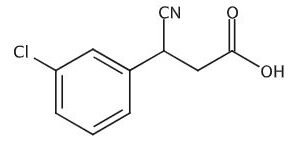 3-(3-chlorophenyl)-3-cyanopropanoic acid
