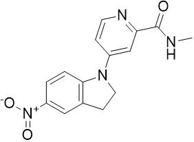N-methyl-4-(5-nitroindolin-1-yl)picolinamide