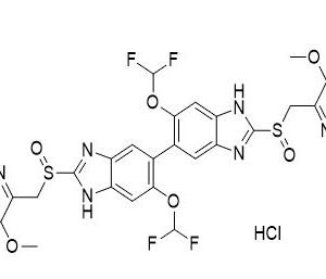 Pantoprazole Dimer EP Impurity E (Hydrochloride)
