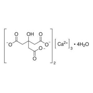 Calcium citrate tetra hydrate