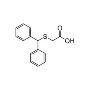 2-(Benzhydrylthio)acetic acid